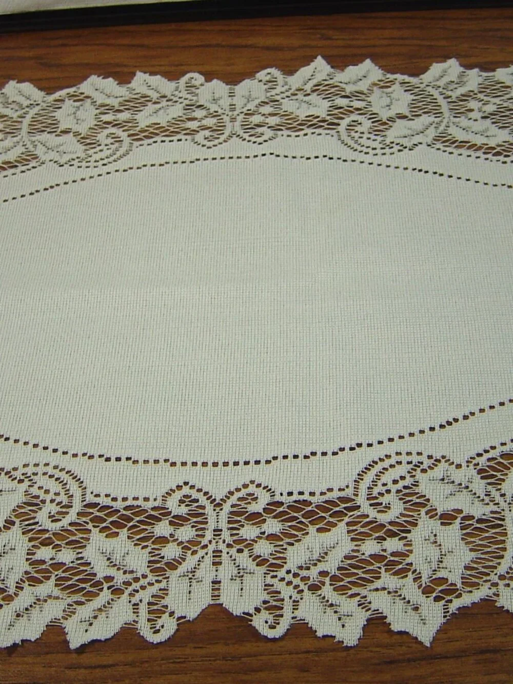 Lot of 3 lace doilies-2 white & 1 off white-all different
